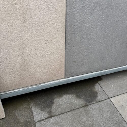 Betontegel gecoat